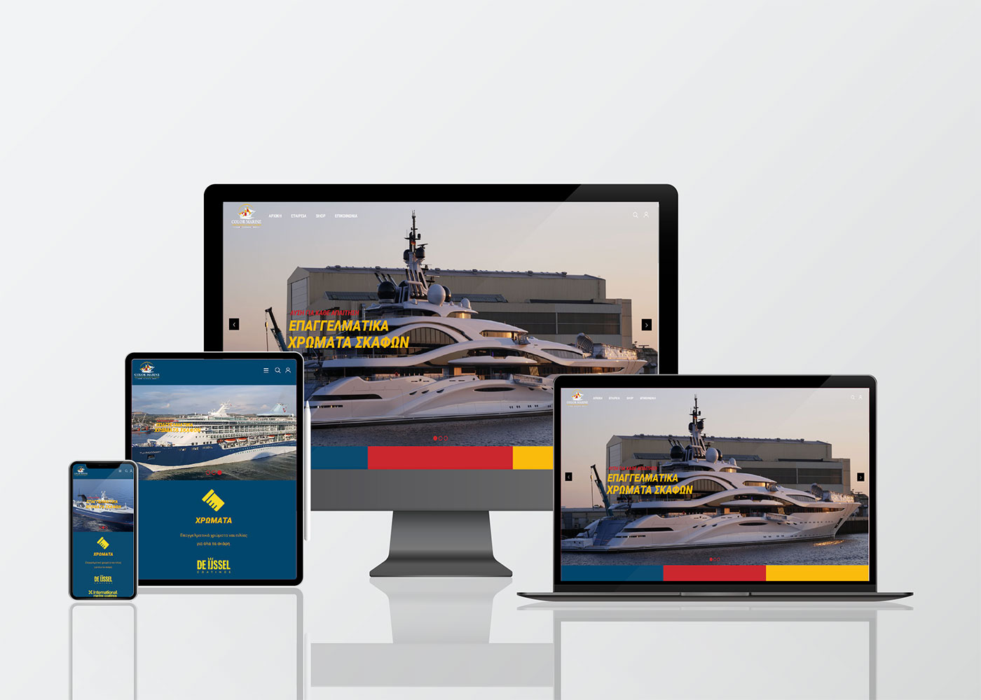 website color marine